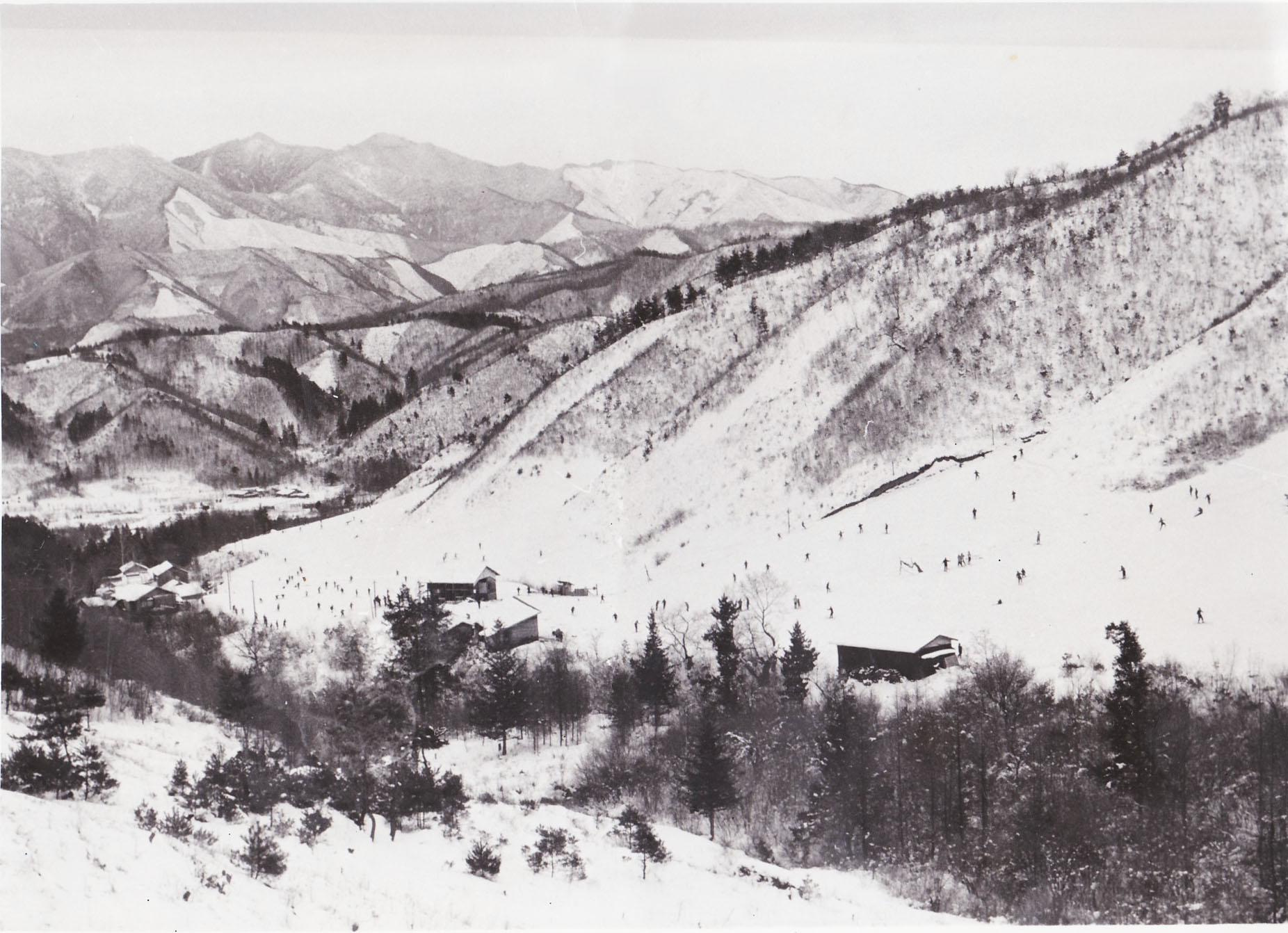 昭和30年代の藪原スキー場(現やぶはら高原スキー場)
